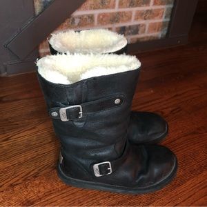 Ugg Buckle Boots Sheepskin